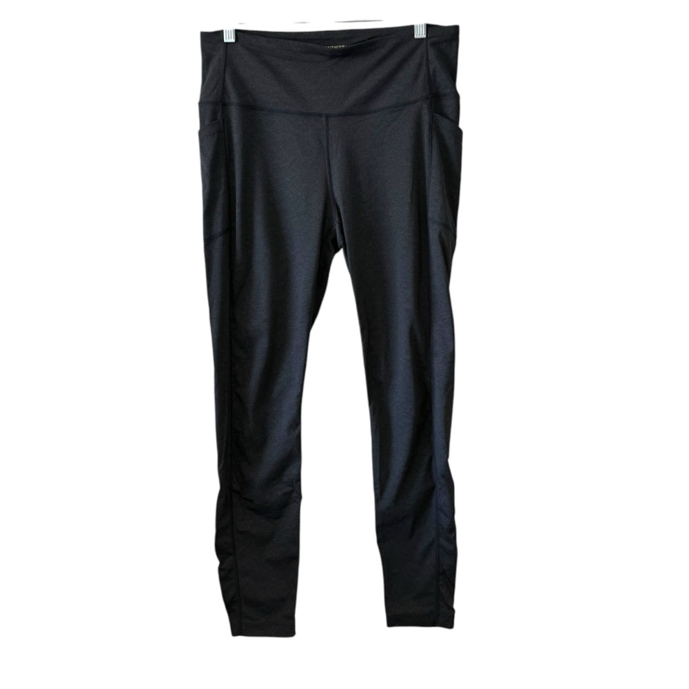 Mondetta Performance + Luxury Active Leggings - Size Large grey pattern
